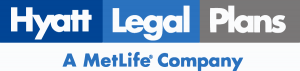 Hyatt legal plan by Metlaw logo in white